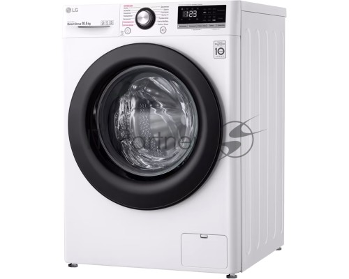 Стиральная машина LG TW4V3RS6W белый, загрузка фронтальная 10,5 кг, 1400 об/мин., класс: А