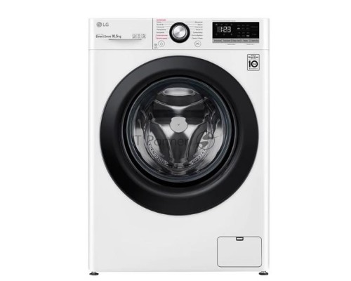 Стиральная машина LG TW4V3RS6W белый, загрузка фронтальная 10,5 кг, 1400 об/мин., класс: А