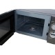 Микроволновая печь Hyundai HYM-M2007 черный/хром, 20 л, 700 Вт, переключатели - поворотный механизм