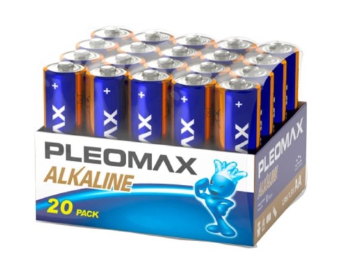 [Батарейка] Pleomax LR6-20 Bulk Alkaline (20/480/69120) (20 шт. в уп-ке)