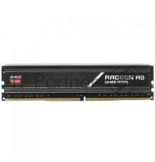 Модуль памяти 16GB AMD Radeon™ DDR4 3000 DIMM R9 Gamers Series Black Gaming Memory R9S416G3000U2S Non-ECC, CL16, 1.35V, Heat Shield, RTL