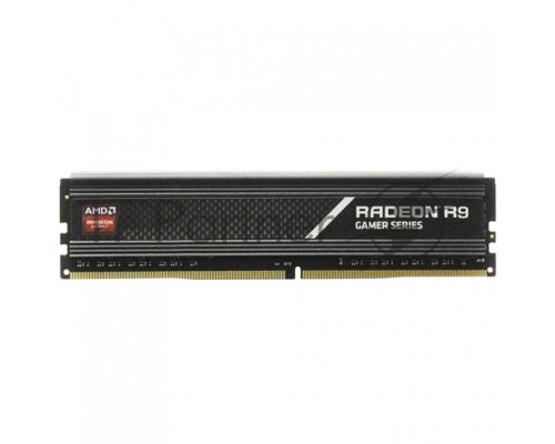 Модуль памяти 16GB AMD Radeon™ DDR4 3000 DIMM R9 Gamers Series Black R9416G3000U2S-UO Non-ECC, CL16, 1.35V, Bulk