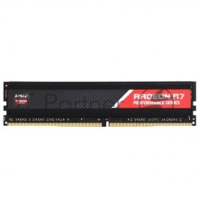 Модуль памяти 4GB AMD Radeon™ DDR4 2666 DIMM R7 Performance Series Black Gaming Memory R7S44G2606U1S Non-ECC, CL16, 1.2V, Heat Shield, RTL
