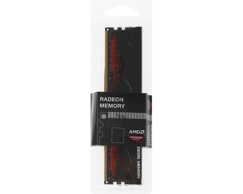 Оперативная память 8GB AMD Radeon™ DDR4 2666 DIMM R7 Performance Series Black Gaming Memory R7S48G2606U2S Non-ECC, CL16, 1.2V, Heat Shield, RTL