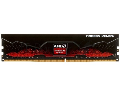 Оперативная память 8GB AMD Radeon™ DDR4 2666 DIMM R7 Performance Series Black Gaming Memory R7S48G2606U2S Non-ECC, CL16, 1.2V, Heat Shield, RTL