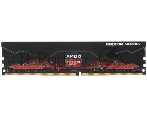 Оперативная память AMD 32GB DDR4 2666 DIMM R7 Performance Series Black Gaming Memory R7S432G2606U2S Non-ECC, CL16, 1.2V, Heat Shield, RTL