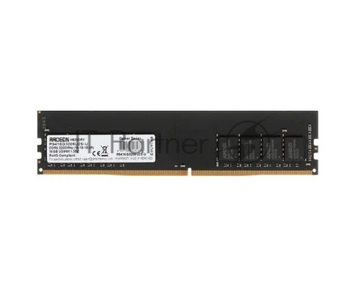 Оперативная память AMD 16GB DDR4 3200Mhz R9416G3206U2S-UO Long DIMM 1.35V  Bulk/Tray