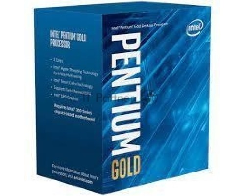 Процессор Intel Original Pentium G6405 Soc-1200 (BX80701G6405 S RH3Z) (4.1GHz/Intel UHD Graphics 610) Box