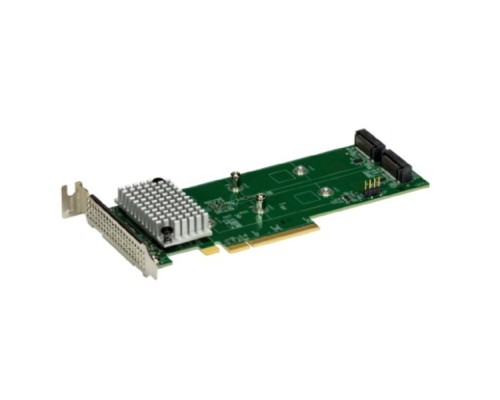 [Опция к серверу] Supermicro AOC-SLG4-2H8M2-O