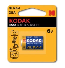 Kodak 28A-1Bl Max Super Alkaline [K28A-1/4LR44] (12/72/29520) (1 шт. в уп-ке)
