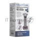 Бритва Galaxy Line GL 4210, серый, аккумуляторная, вр. непрер. раб. до 1,5 ч, ножи из нержав. стали, 3 сменных насадки: насадка-бритва, насадка-триммер для носа и ушей, насадка-триммер для точного, подравнивания контуров висков, усов и бороды, индикатор 
