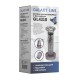 Бритва Galaxy Line GL 4210, серый, аккумуляторная, вр. непрер. раб. до 1,5 ч, ножи из нержав. стали, 3 сменных насадки: насадка-бритва, насадка-триммер для носа и ушей, насадка-триммер для точного, подравнивания контуров висков, усов и бороды, индикатор 