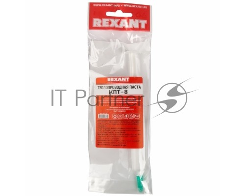 Паста теплопроводная REXANT, КПТ-8, 5 мл, шприц