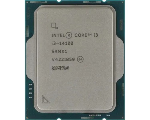 [Процессор] CPU Intel Core i3-14100 3.5GHz 4/8 Raptor Lake Refresh Intel UHD730 60W LGA1700 OEM