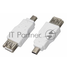 Переходник гнездо USB-A (Female)-штекер miniUSB (Male) REXANT