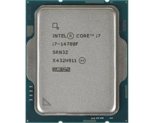 [Процессор] CPU Intel Core i7-14700F, 2.1ГГц, (Turbo 5.4ГГц), 20-ядерный, 33МБ, LGA1700, OEM