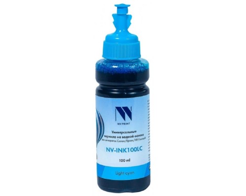 [Расходные материалы] Чернила NV PRINT универсальные на водной основе для аппаратов Epson (100ml) Light Cyan