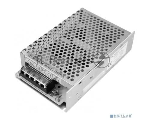 Источник питания 220 V AC/12 V DC 4,5 A 50 W с разъемами под винт, без влагозащиты (IP23)
