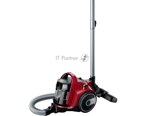 Пылесос Bosch BGC05AAA2 красный/черный, 350/700 Вт, уборка сухая, пылесборник контейнер 1.5 л