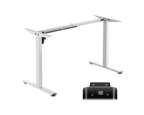 [Мобильные стойки ONKRON] ONKRON моторизированное подстолье с регулировкой по высоте, белое WDF221E (Артикул WDF221E-W)