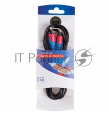 Шнур оптический Toslink  1.5М  REXANT