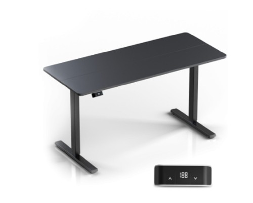 [Мобильные стойки ONKRON] ONKRON моторизированный стол с регулировкой по высоте, черный WDT221E (Артикул WDT221E-B) 