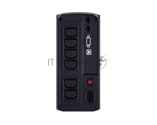 Источник бесперебойного питания UPS CyberPower VP1000EILCD Line-Interactive 1000VA/550W USB/RS-232/RJ11/45 (6 IEC С13) Источник бесперебойного питания UPS CyberPower VP1000EILCD Line-Interactive 1000VA/550W USB/RS-232/RJ11/45 (6 IEC С13)