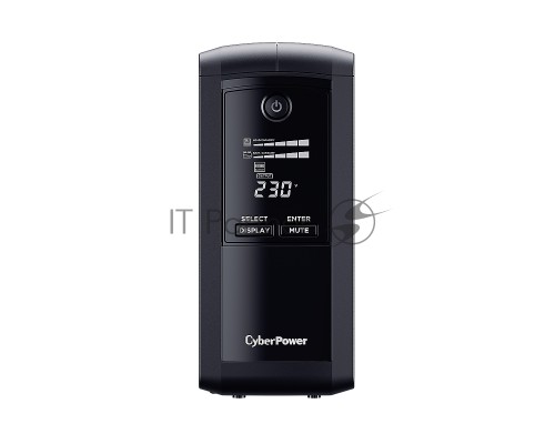 Источник бесперебойного питания UPS CyberPower VP1000EILCD Line-Interactive 1000VA/550W USB/RS-232/RJ11/45 (6 IEC С13) Источник бесперебойного питания UPS CyberPower VP1000EILCD Line-Interactive 1000VA/550W USB/RS-232/RJ11/45 (6 IEC С13)