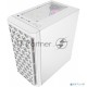 Компьютерный корпус Powercase Mistral Micro T3W, Tempered Glass, Mesh, 2x 140mm + 1х 120mm 5-color fan, белый, mATX (CMIMTW-L3)