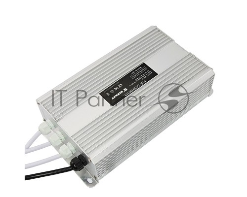 Источник питания тонкий 220 V AC/24 V DC 8,33 А 200 W с проводами, влагозащищенный (IP67)