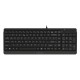 Клавиатура + мышь A4Tech Fstyler F1512 клав:черный мышь:черный USB