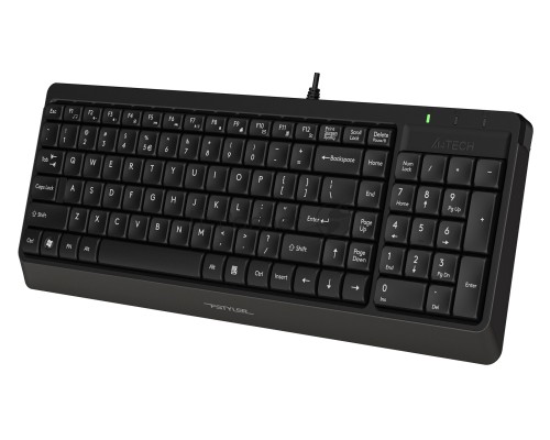 Клавиатура + мышь A4Tech Fstyler F1512 клав:черный мышь:черный USB