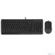 Клавиатура + мышь A4Tech Fstyler F1512 клав:черный мышь:черный USB
