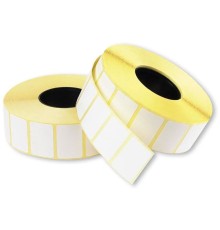 Термоэтикетки Cactus TOP CS-TT30201800 сег.:30x20мм самоклей. 1800шт/рул белый