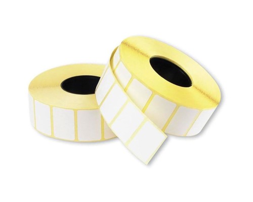 [расходные материалы] Термоэтикетки Cactus TOP CS-TT30201800 сег.:30x20мм самоклей. 1800шт/рул белый