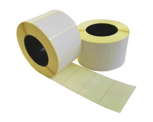 [расходные материалы] Термоэтикетки Cactus TOP CS-TT43251000 сег.:43x25мм самоклей. 1000шт/рул белый