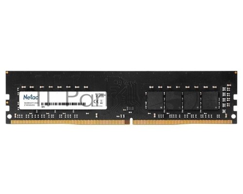 Оперативная память Netac 8GB DDR4 2666MHz CL19 1.2V / NTBSD4P26SP-08 PC4-21300 CL19 DIMM 288-pin 1.2В single rank Re