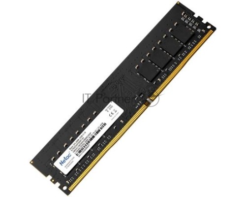 Оперативная память Netac 8GB DDR4 2666MHz CL19 1.2V / NTBSD4P26SP-08 PC4-21300 CL19 DIMM 288-pin 1.2В single rank Re