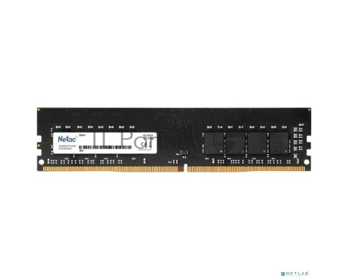 Оперативная память Netac 8GB DDR4 2666MHz CL19 1.2V / NTBSD4P26SP-08 PC4-21300 CL19 DIMM 288-pin 1.2В single rank Re