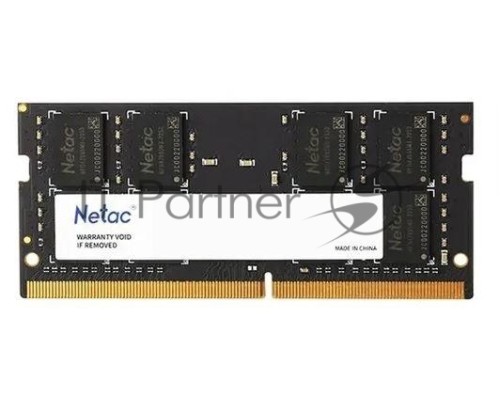 Оперативная память Netac 4GB DDR4 2666MHz SO-DIMM CL19 1.2V / NTBSD4N26SP-04