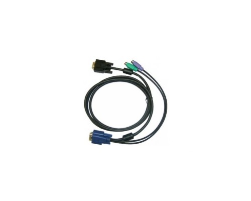 [Переключатель] D-Link DKVM-IPCB5/10 Кабель KVM для DKVM-IP8, VGA+PS/2, 5м, 10шт в упаковке