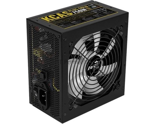 Блок питания Aerocool KCAS PLUS GOLD 750W <750W, ATX v2.4, APFC, Fan ARGB 12cm, 80+ Gold, Retail>