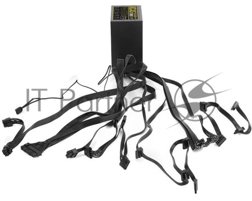 Блок питания Aerocool KCAS PLUS GOLD 750W <750W, ATX v2.4, APFC, Fan ARGB 12cm, 80+ Gold, Retail>