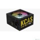 Блок питания Aerocool KCAS PLUS GOLD 750W <750W, ATX v2.4, APFC, Fan ARGB 12cm, 80+ Gold, Retail>