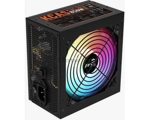 Блок питания Aerocool KCAS PLUS GOLD 850W <850W, ATX v2.4, APFC, Fan ARGB 12cm, 80+ Gold, Retail>