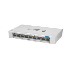 Keenetic POE+ SWITCH 9 (KN-4710) 9-портовый гигабитный коммутатор с 8 портами PoE+ и бюджетом мощности 120 Вт