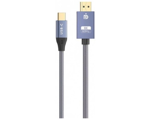 [кабели] KS-is KS-536PB Кабель адаптер двунаправленный USB-C M DisplayPort 1.4 M, 1.8м премиум