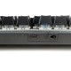 Клавиатура беспр. механ. Gembird KBW-G540L, BT 5.0/2,4 ГГц/USB, мет, переключатели Outemu Blue, 87 клавиши, белая подсветка