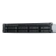 Сетевое хранилище Synology Rack 2U, QC2.2GHzCPU/4GbDDR4(upto32)/RAID0,1,5,6,10/upto 8 hot plug HDDs SATA(3,5'or2,5')(upto 12 with RX418)/2xUSB3.2/1eSATA/iSCSI/4xGbE(+1Expslot)/2xIPcam(upto 40)/2xPS/norail