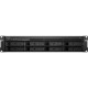 Сетевое хранилище Synology Rack 2U, QC2.2GHzCPU/4GbDDR4(upto32)/RAID0,1,5,6,10/upto 8 hot plug HDDs SATA(3,5'or2,5')(upto 12 with RX418)/2xUSB3.2/1eSATA/iSCSI/4xGbE(+1Expslot)/2xIPcam(upto 40)/2xPS/norail